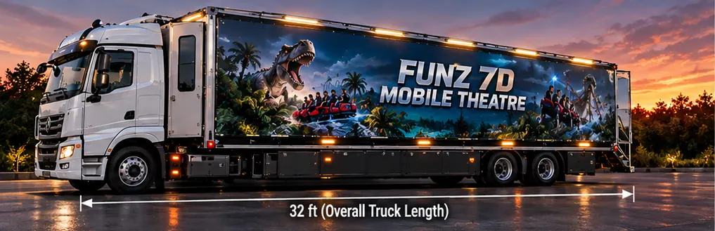 Funz on Wheels — Mobile 7D Theatre — attraction or exhibit image